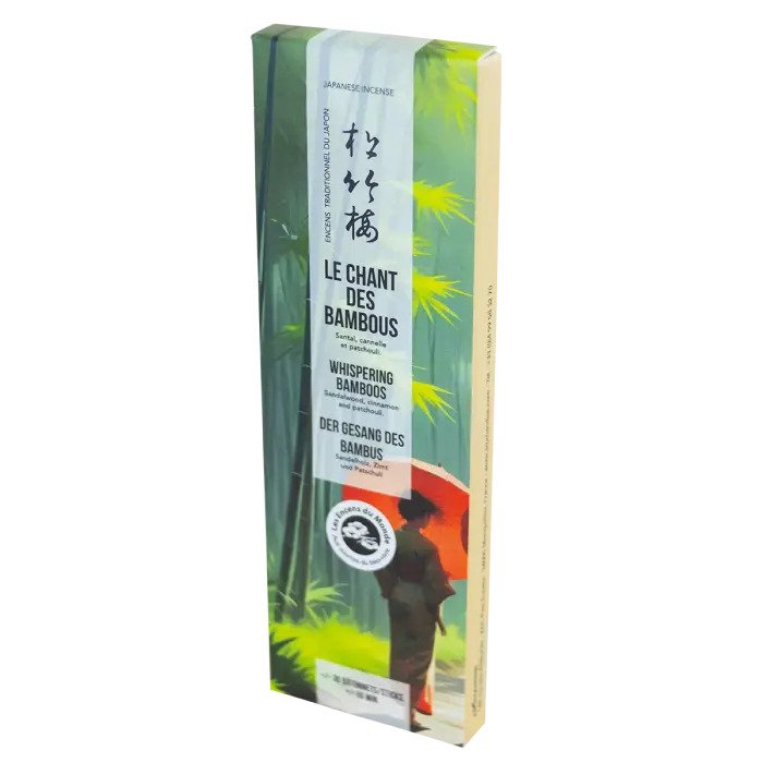 Tradícionális japán füstölőpálcika, kevés füsttel - földes, fás, fűszeres illat - pihenés, feltöltődés, nyugalom